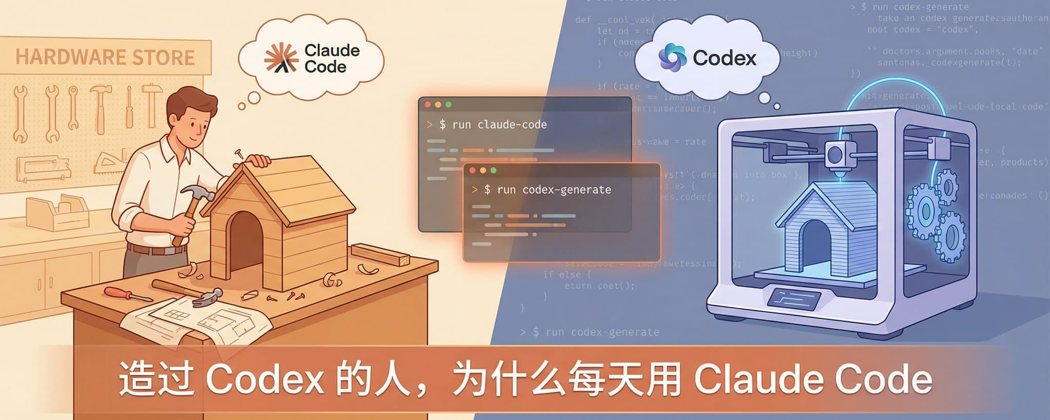 【访谈对话】造过 Codex 的人，为什么每天用 Claude Code